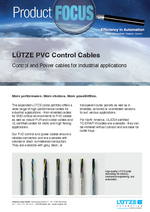 Lütze PVC Control Cables - LUTZE GmbH
