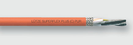 LÜTZE SUPERFLEX® PLUS M (C) PUR SERVO 0,6/1 kV für Bosch Rexroth® - Friedrich Lütze GmbH