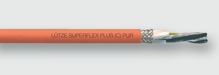 LÜTZE SUPERFLEX® PLUS M (C) PUR SERVO 0,6/1 kV für SIEMENS® - Friedrich Lütze GmbH