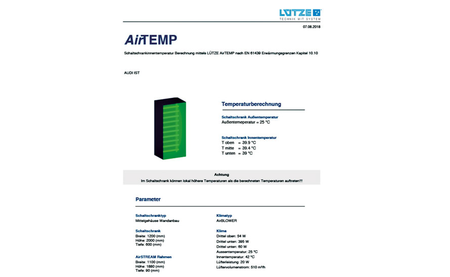 Thermische Detailanalysen - Friedrich Lütze GmbH