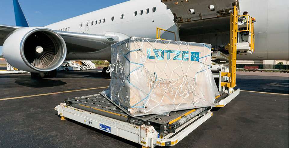 Eso es seguro: transporte aéreo certificado LÜTZE - LUTZE S.L.