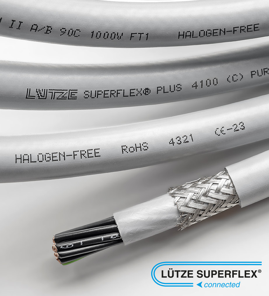 Câbles pour chaîne porte-câbles extrêmement flexibles - LUTZE SASU